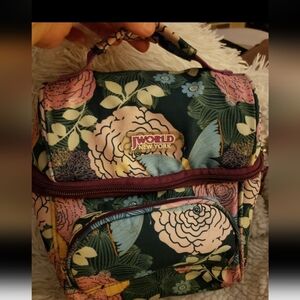 Insulated handled lunch bag cooler multicolor